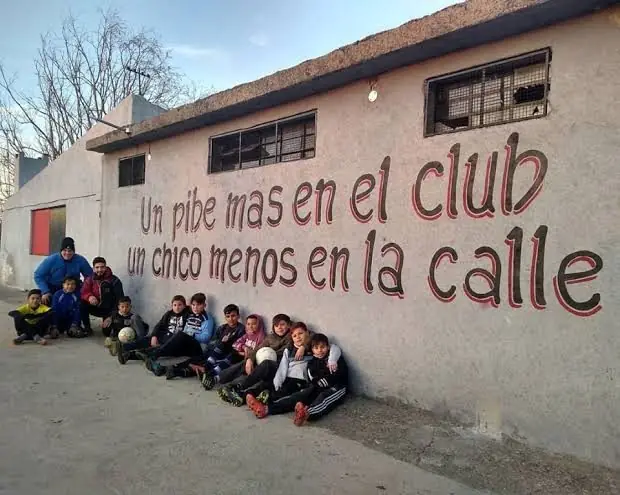 Mural del club